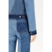 路易威登/Louis Vuitton 短款拼色牛仔裤